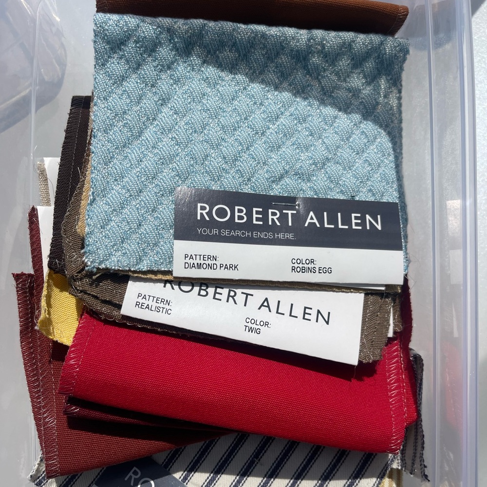 Robert Allen Fabric Swatches